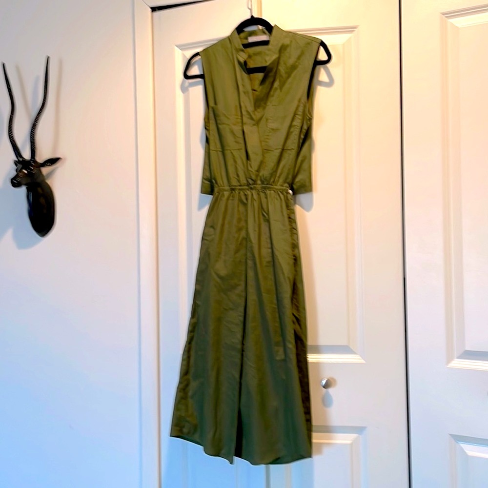 Vince cut out back dress